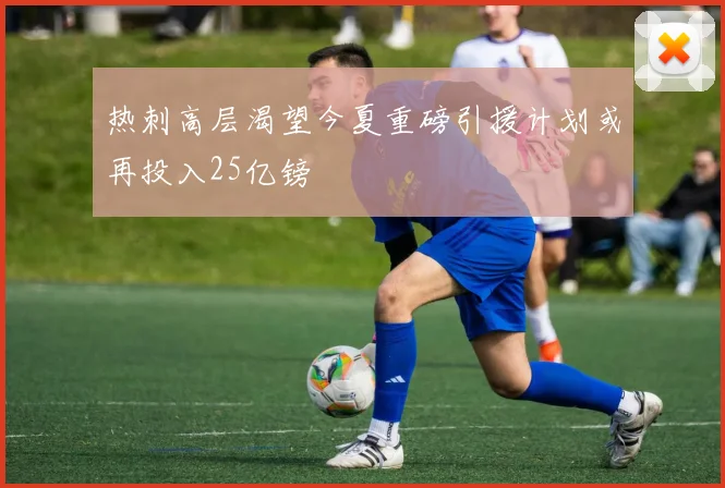 热刺高层渴望今夏重磅引援计划或再投入25亿镑